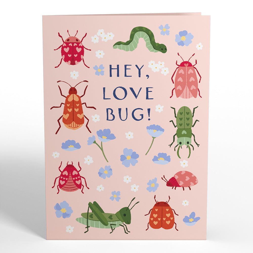 Hey, Love Bug! Pop-Up Card