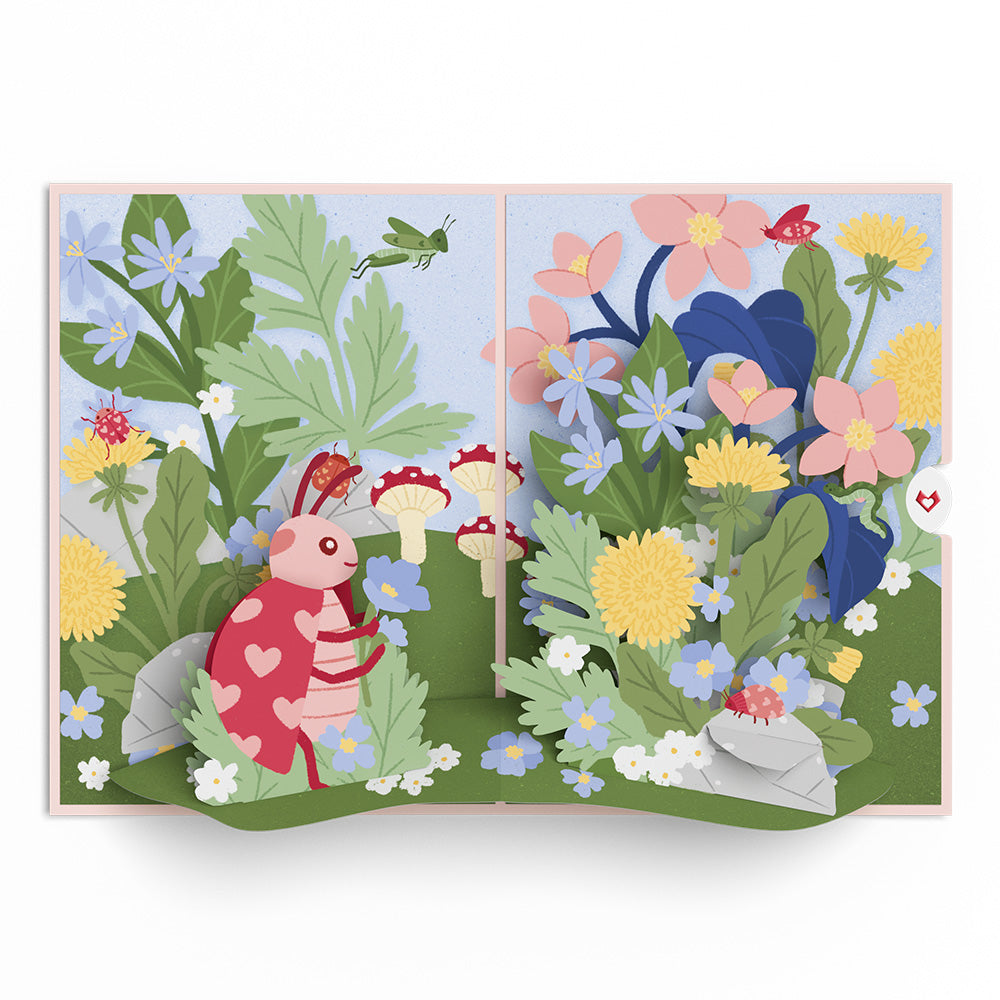 Hey, Love Bug! Pop-Up Card