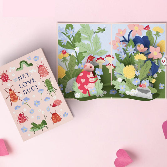 Hey, Love Bug! Pop-Up Card