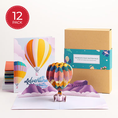 Moments That Matter Box Set (Assorted 12-pack): Paperpop® Card