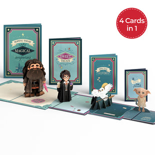 Harry Potter™ Magical Birthday Surprises 4-in-1 Nesting Card greeting card -  Lovepop