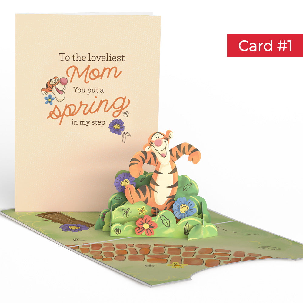 Disney's Winnie the Pooh Bee-autiful Mother's Day 4-in-1 Nesting Card
