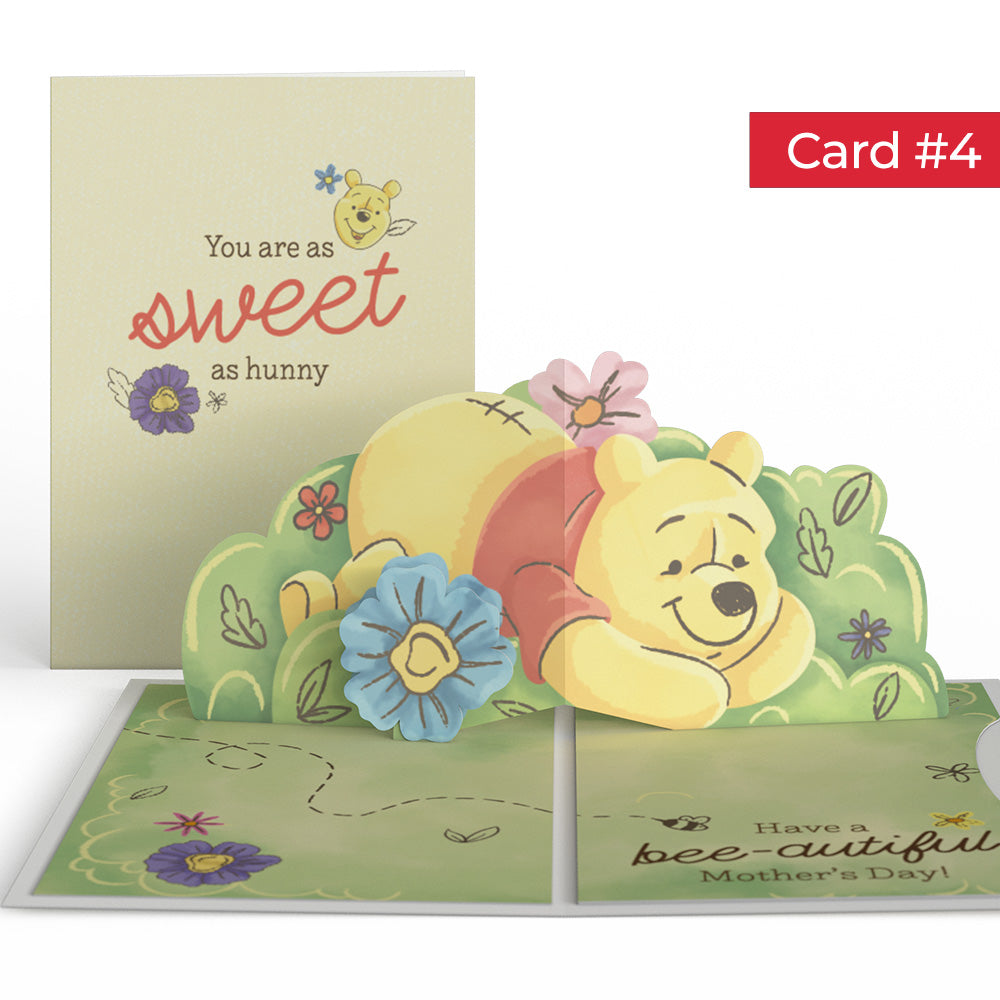 Disney's Winnie the Pooh Bee-autiful Mother's Day 4-in-1 Nesting Card