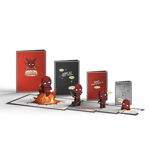 Marvel Deadpool Birthday 4-in-1 Nesting Card greeting card -  Lovepop