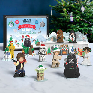Star Wars™ Joy to the Galaxy 12 Day Holiday Advent Calendar greeting card -  Lovepop
