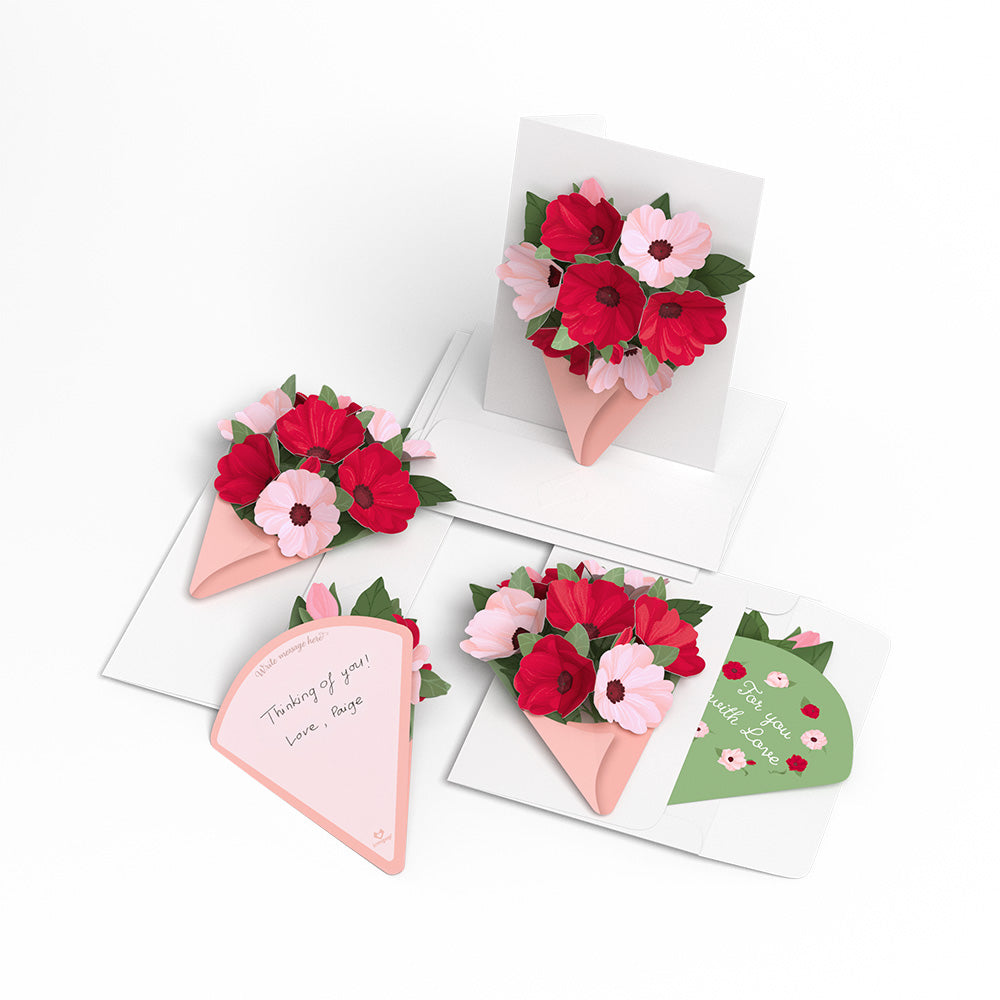 Rosy Ruby Little Blooms (Notecard 5-Pack)