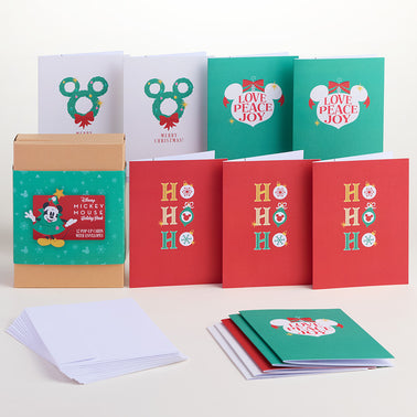 Disney’s Mickey Mouse Holiday Box Set (Assorted 12-Pack): Paperpop® Card