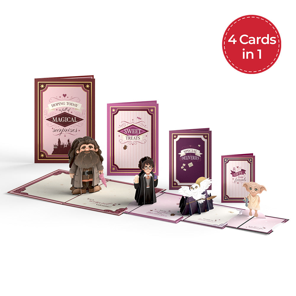 Harry Potter™ Magical Valentine's Day 4-in-1 Nesting Card