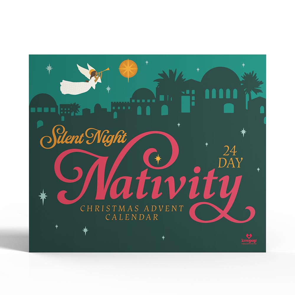 Silent Night 24 Day Nativity Christmas Advent Calendar