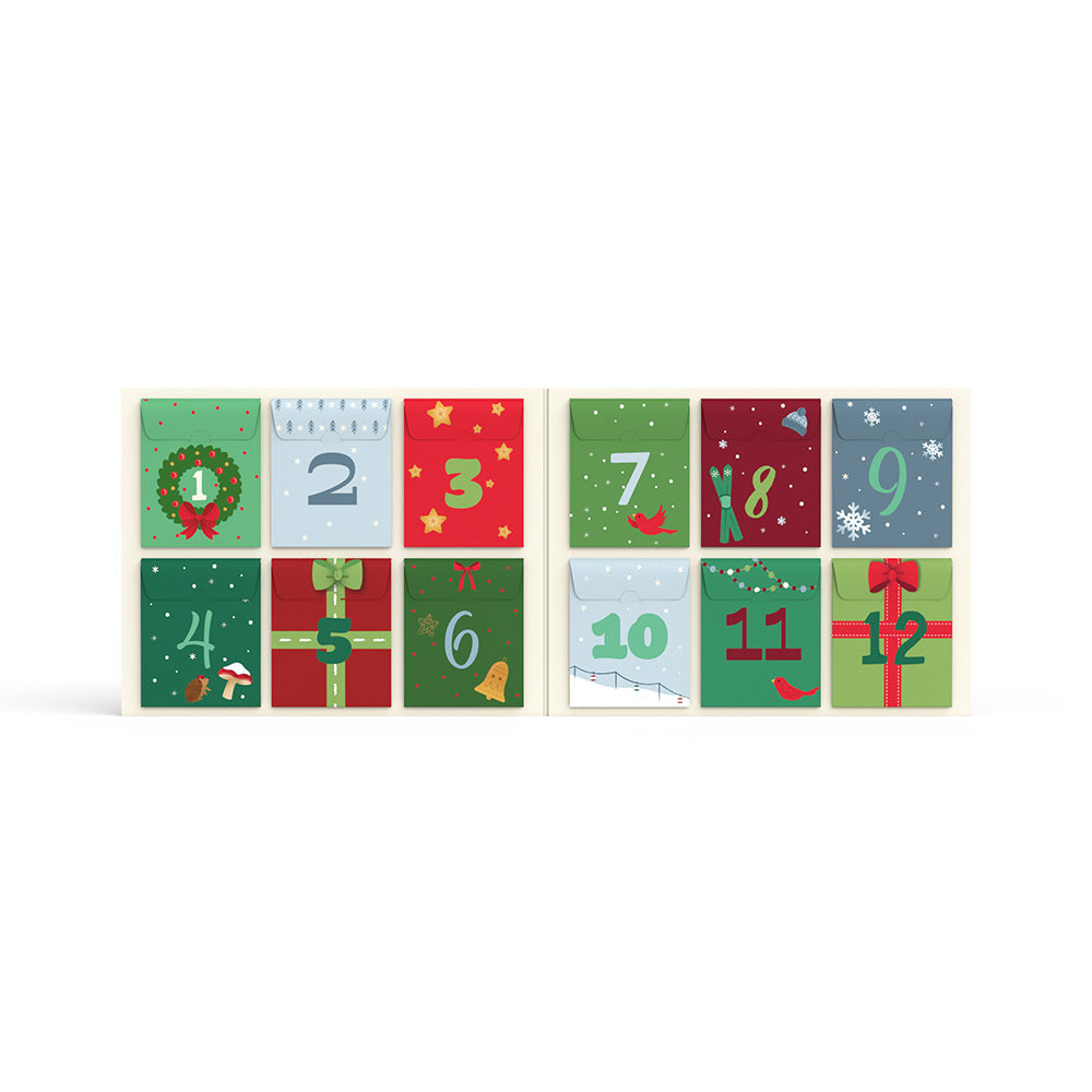 Winter Woodland 12 Day Holiday Advent Calendar Lovepop