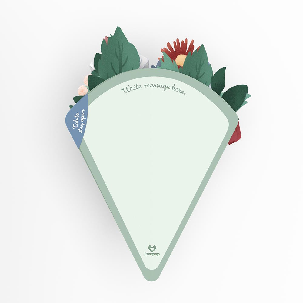 Frosted Floral Little Blooms (Notecard 5-Pack)