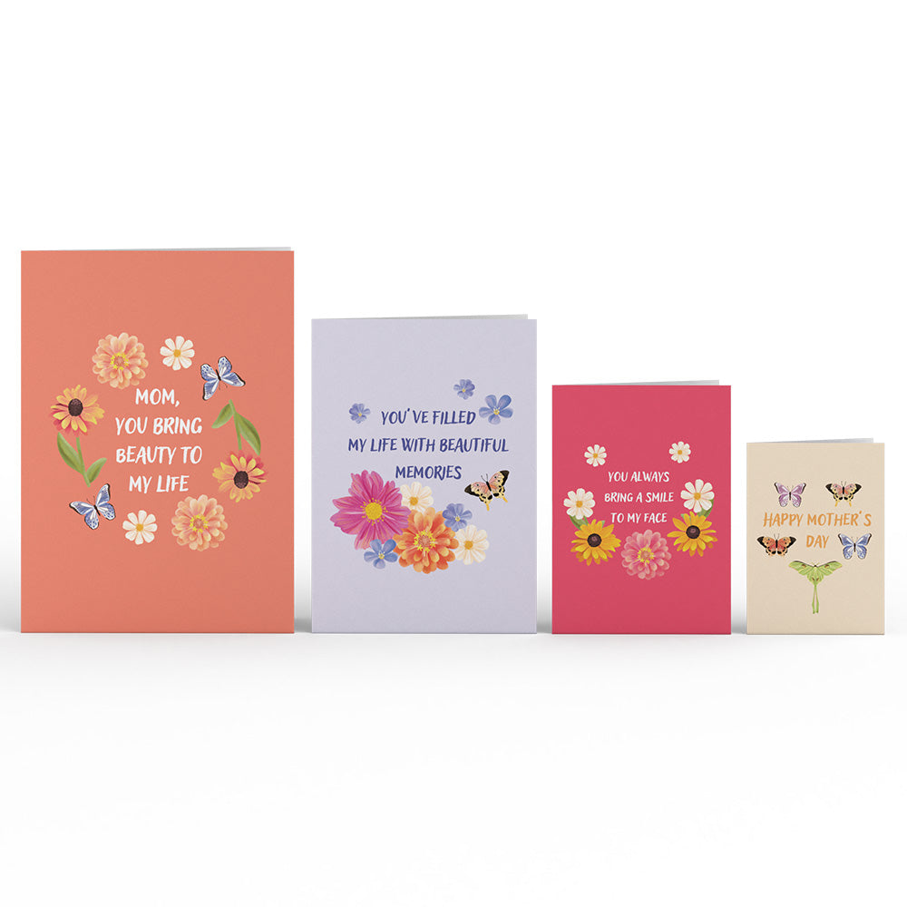 Beautiful Mother’s Day 4-in-1 Nesting Card