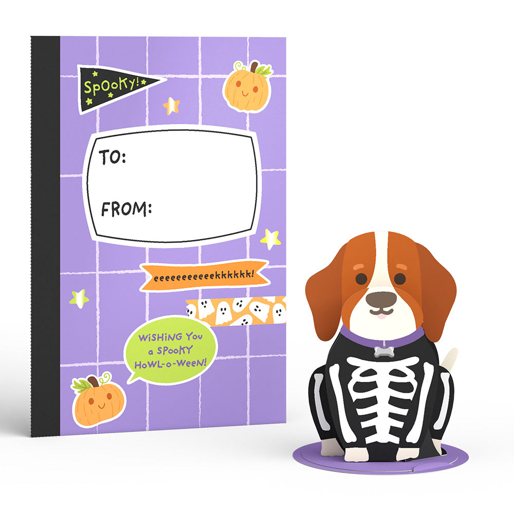 Halloween Assorted Cards Kids Classroom 8-Pack