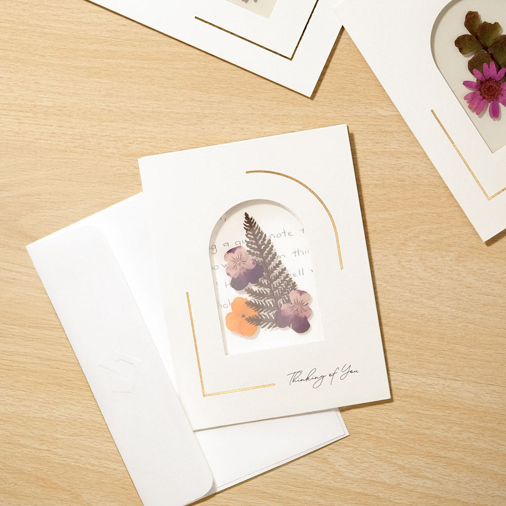 Petal Pressed™ ‘Thinking of You’ Notecards - Garden Bloom (Assorted 12-Pack)