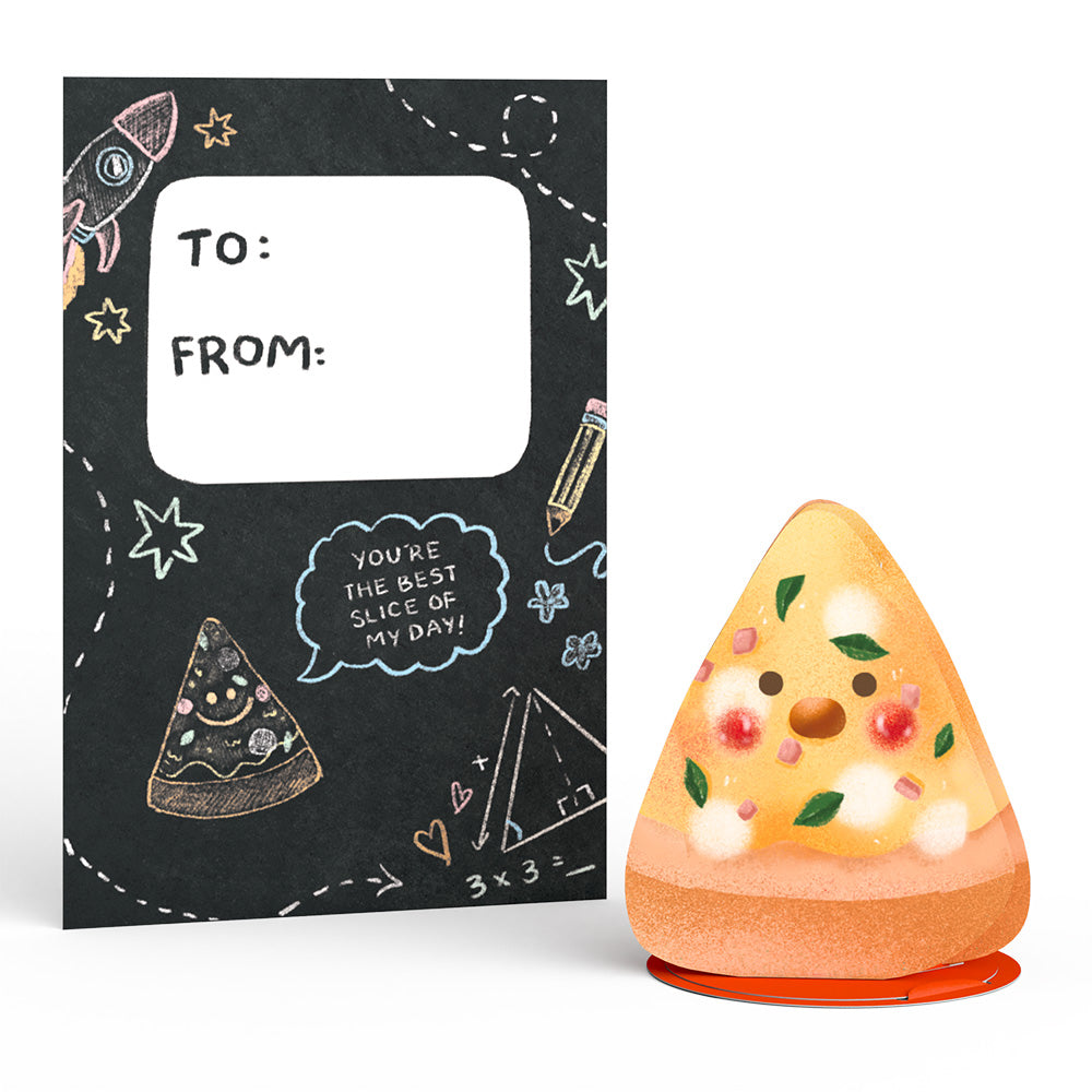 Foodie Friends Valentine's Day Cards for Kids: Classroom 8-Pack