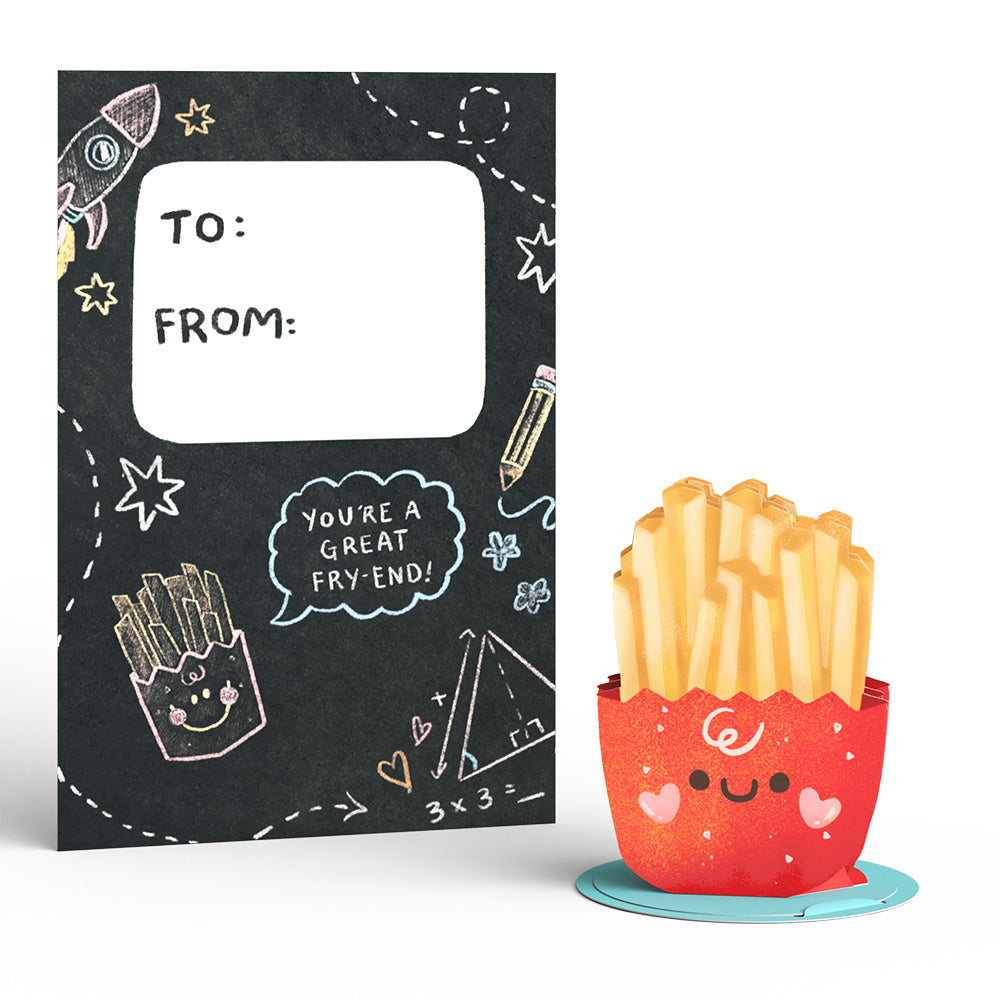 Foodie Friends Valentine's Day Cards for Kids: Classroom 8-Pack