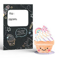 Foodie Friends Valentine's Day Cards for Kids: Classroom 8-Pack
