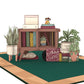 40th Birthday Houseplants Pop-Up Card and Sentiment Set