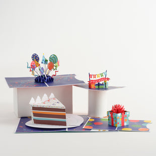 Happy Birthday Endless Surprises Nesting Card