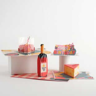 Happy Birthday Better with Age Nesting Card