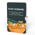 Send Noods Spicy Love Pop-Up Card and Sentiment Set for Husband