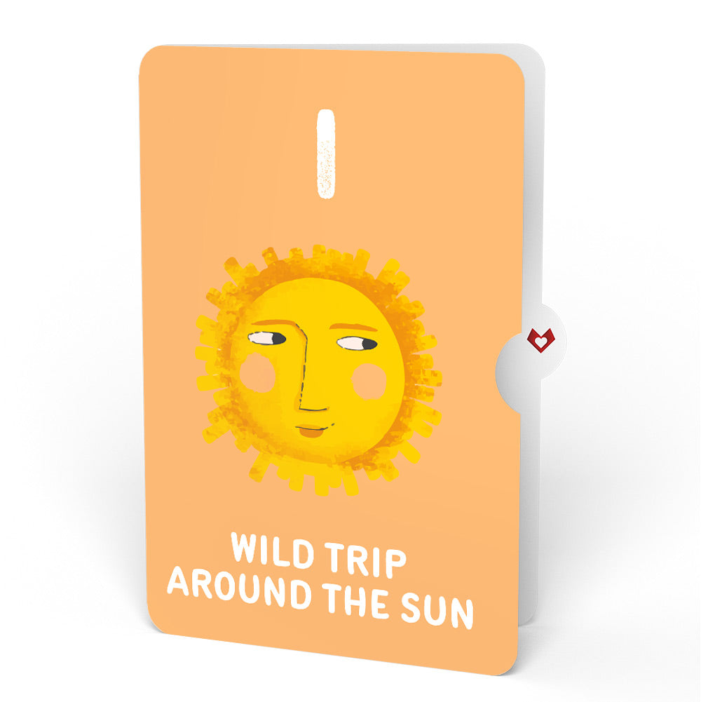 Another Trip Around the Sun 1st Birthday Light-Up Pop-Up Card and Sentiment Set