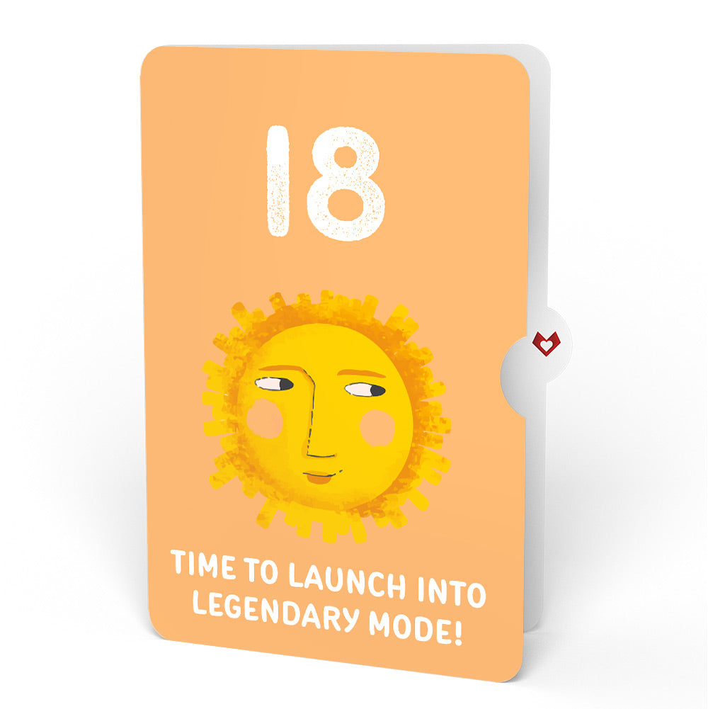Another Trip Around the Sun 18th Birthday Light-Up Pop-Up Card and Sentiment Set