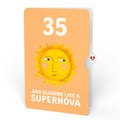 Another Trip Around the Sun 35th Birthday Light-Up Pop-Up Card and Sentiment Set