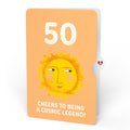 Another Trip Around the Sun 50th Birthday Light-Up Pop-Up Card and Sentiment Set