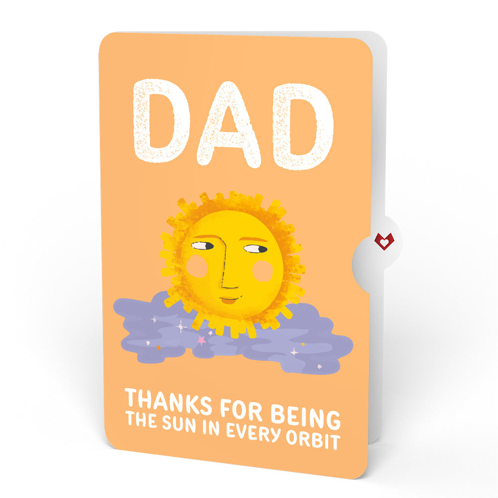 Another Trip Around the Sun Birthday Light-Up Pop-Up Card and Sentiment Set for Dad