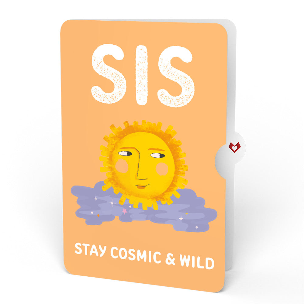 Another Trip Around the Sun Birthday Light-Up Pop-Up Card and Sentiment Set for Sister