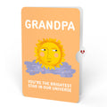 Another Trip Around the Sun Birthday Light-Up Pop-Up Card and Sentiment Set for Grandpa