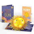Another Trip Around the Sun Birthday Light-Up Pop-Up Card and Sentiment Set for Aunt