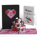 Fatally Yours Love Pop-Up Card and Sentiment Set for Partner
