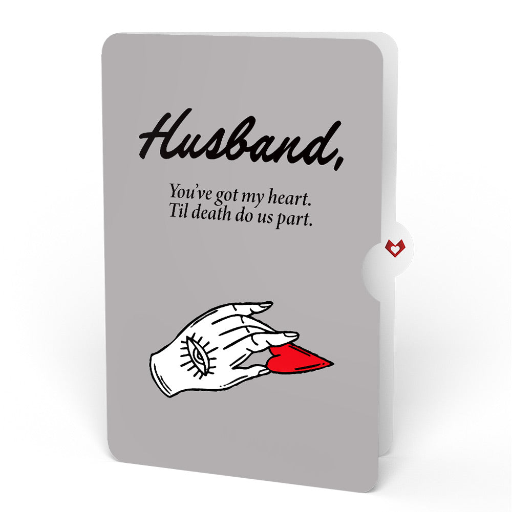 Fatally Yours Love Pop-Up Card and Sentiment Set for Husband