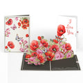 Born to Bloom: August Birth Month Flowers Love Pop-Up Card and Sentiment Set