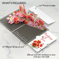 Born to Bloom: August Birth Month Flowers Thinking of You Pop-Up Card and Sentiment Set
