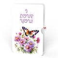 Born to Bloom: September Birth Month Flowers Love Pop-Up Card and Sentiment Set