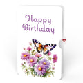Born to Bloom: September Birth Month Flowers Pop-Up Card and Aster Sentiment Set