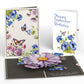 Born to Bloom: September Birth Month Flowers Pop-Up Card and Morning Glory Sentiment Set