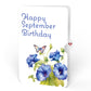 Born to Bloom: September Birth Month Flowers Pop-Up Card and Morning Glory Sentiment Set