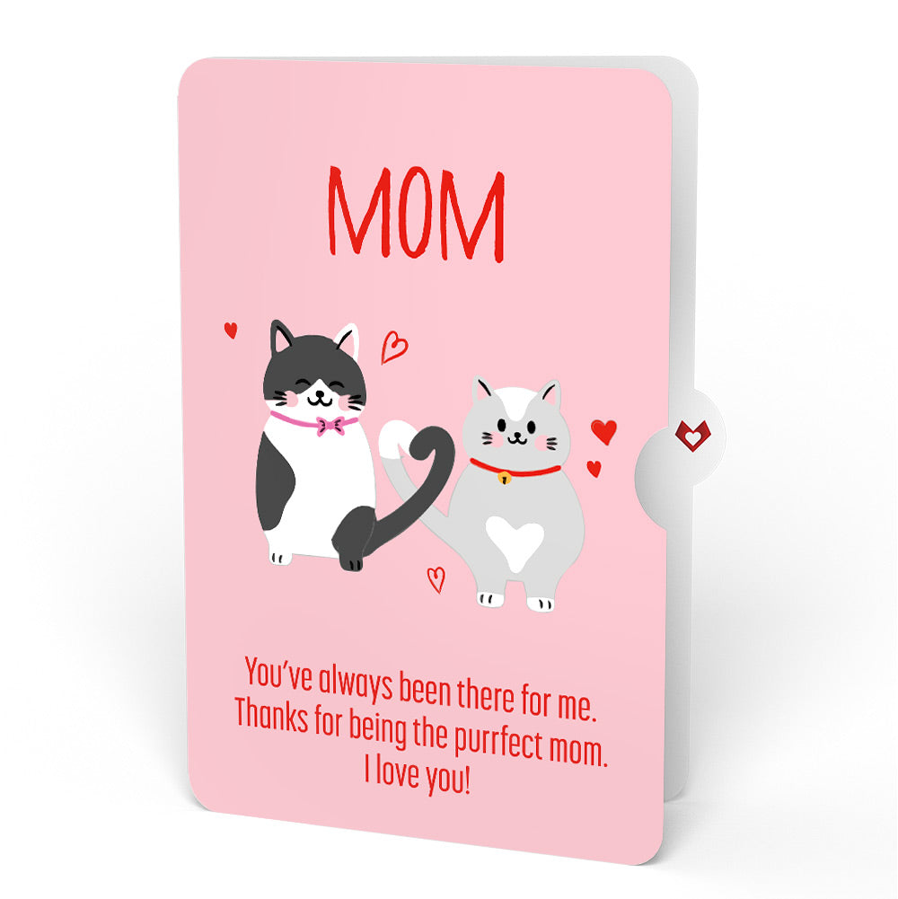 Love Cats Pop-Up Card and Sentiment Set for Mom