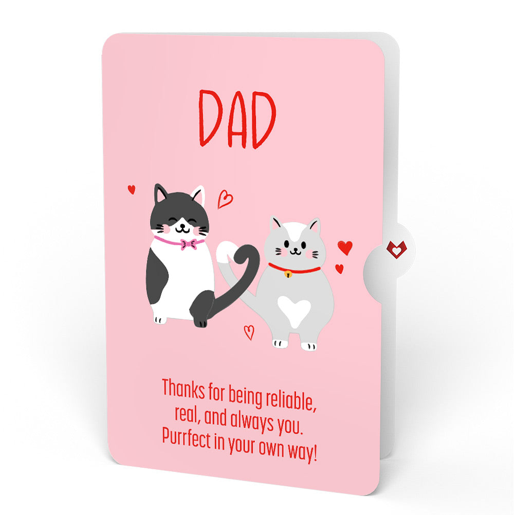 Love Cats Appreciation Pop-Up Card and Sentiment Set for Dad