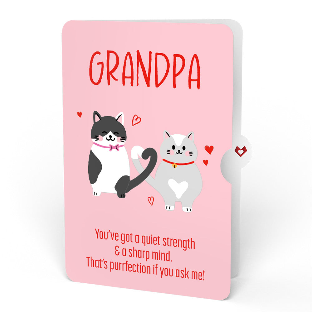 Love Cats Appreciation Pop-Up Card and Sentiment Set for Grandfather