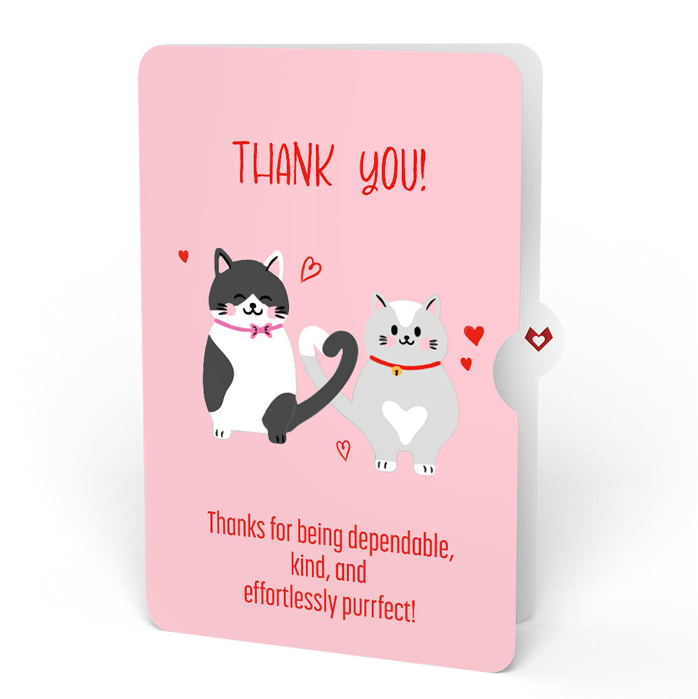 Love Cats Thank You Pop-Up Card and Sentiment Set