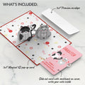 Love Cats Encouragement Pop-Up Card and Sentiment Set for Daughter