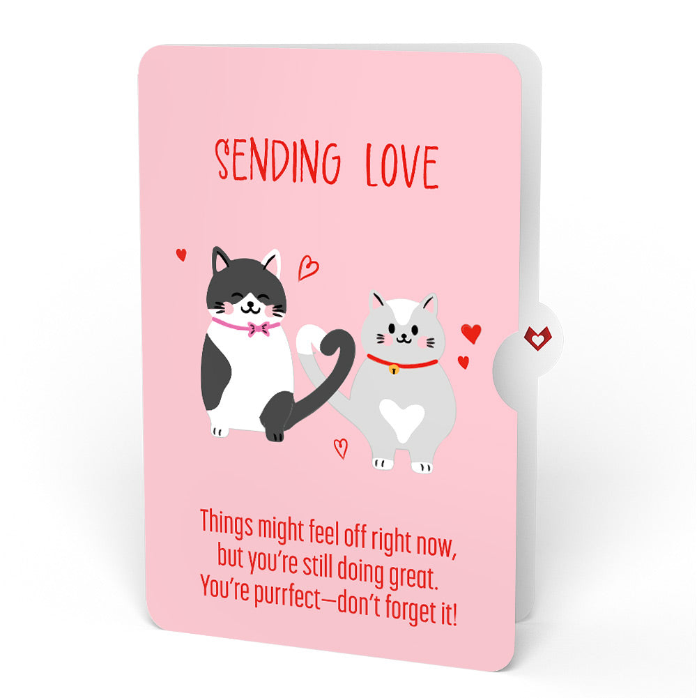 Love Cats Encouragement Pop-Up Card and Sentiment Set