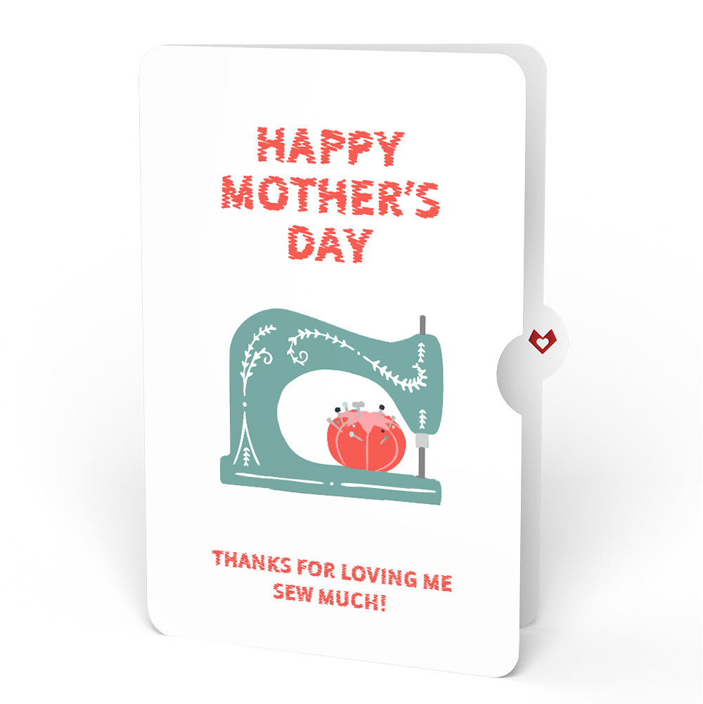 Love You Sew Much Mother's Day Pop-Up Card and Sentiment Set