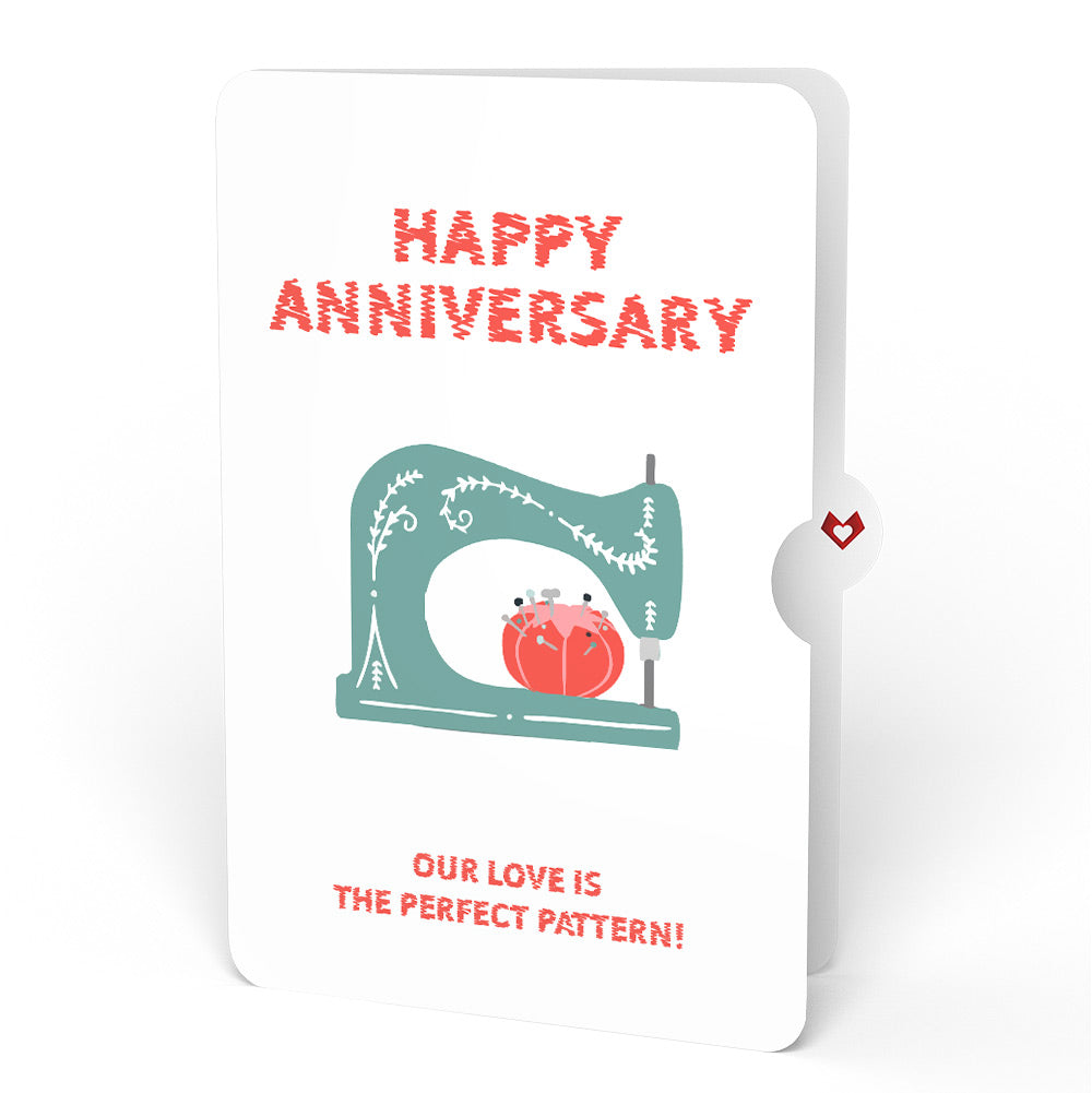 Love You Sew Much Anniversary Pop-Up Card and Sentiment Set