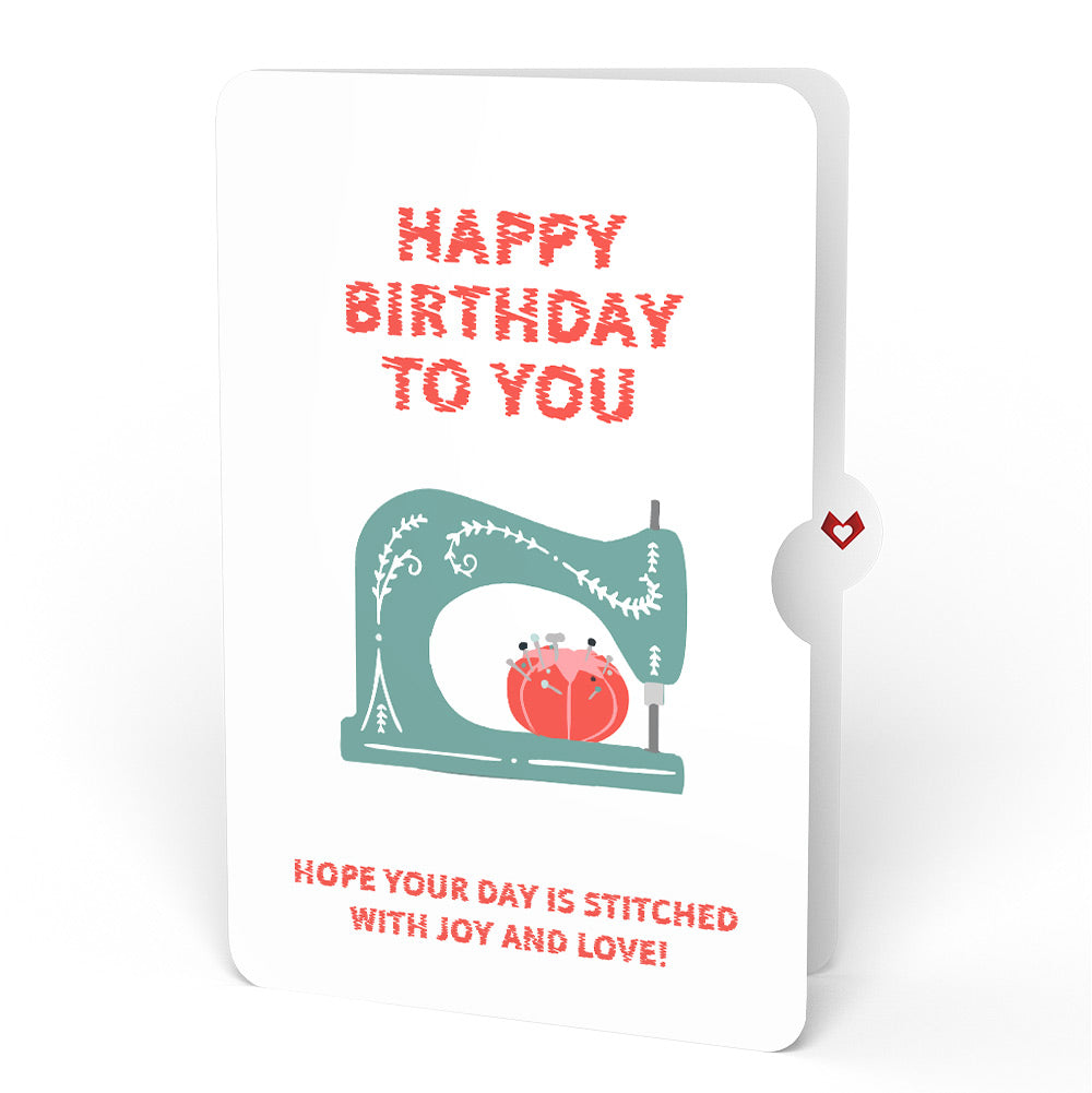 Love You Sew Much Birthday Pop-Up Card and Sentiment Set